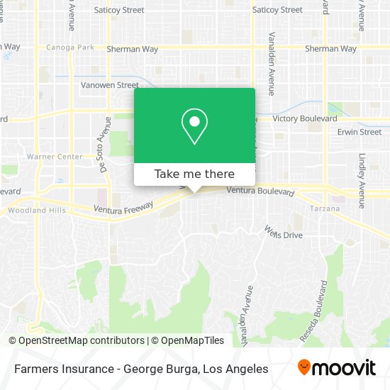 Farmers Insurance - George Burga map