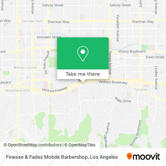 Finesse & Fadez Mobile Barbershop map