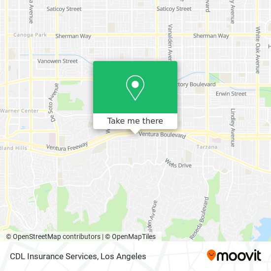 CDL Insurance Services map