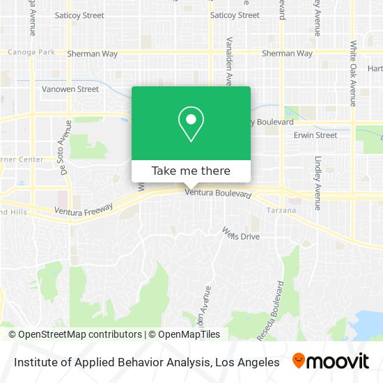 Institute of Applied Behavior Analysis map