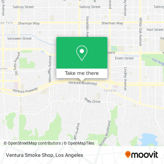 Ventura Smoke Shop map