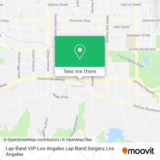 Lap-Band VIP-Los Angeles Lap-Band Surgery map