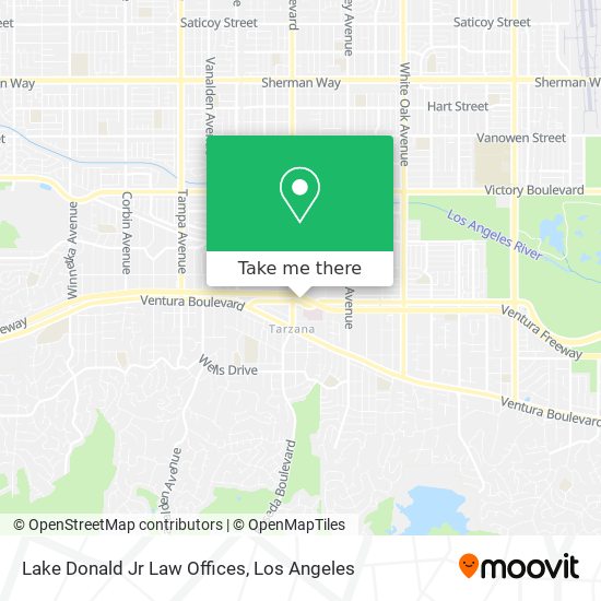 Lake Donald Jr Law Offices map