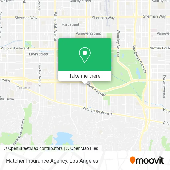 Hatcher Insurance Agency map