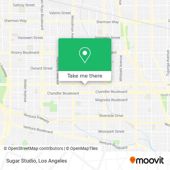 Sugar Studio map