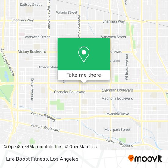 Life Boost Fitness map