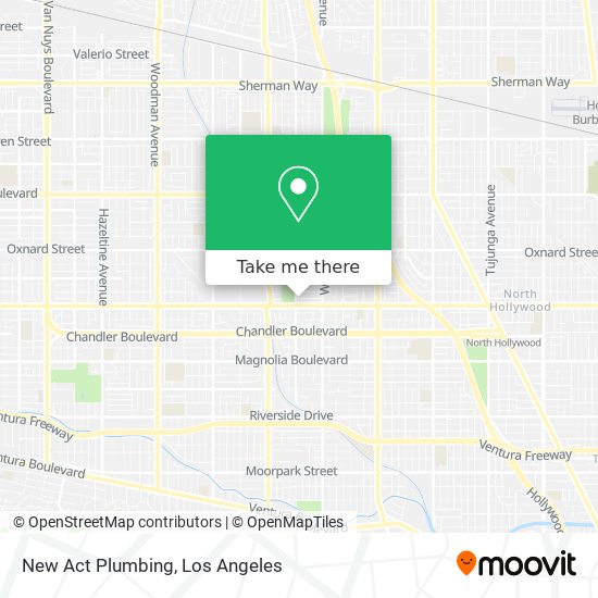 Mapa de New Act Plumbing