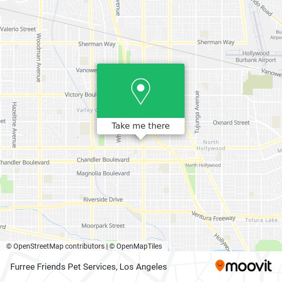 Furree Friends Pet Services map