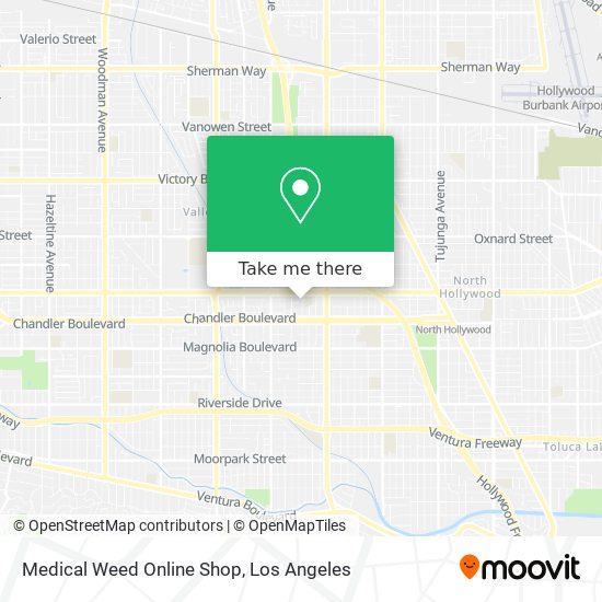 Mapa de Medical Weed Online Shop