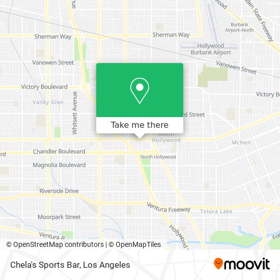 Mapa de Chela's Sports Bar