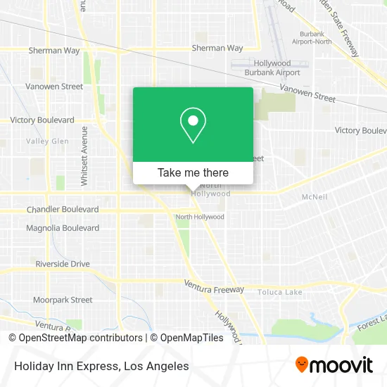 Holiday Inn Express map