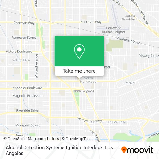 Alcohol Detection Systems Ignition Interlock map