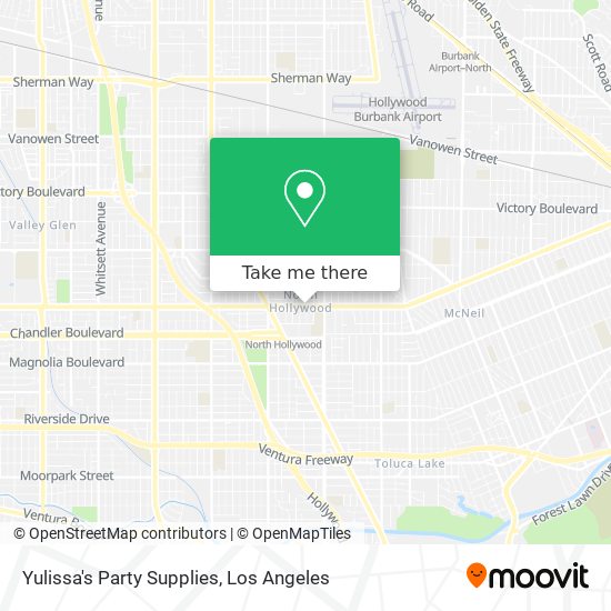 Yulissa's Party Supplies map