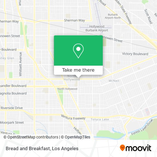 Bread and Breakfast map