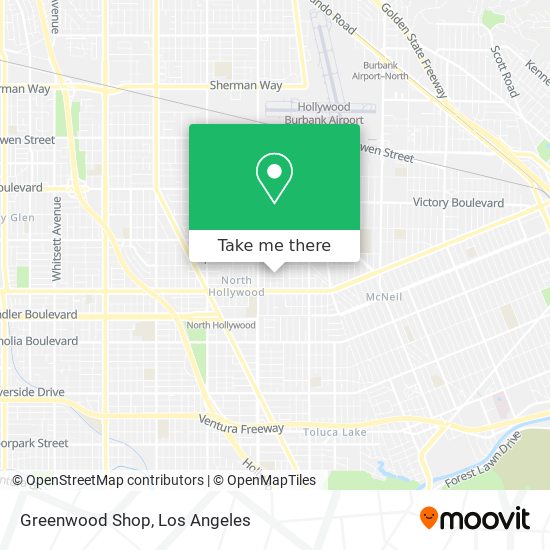 Greenwood Shop map
