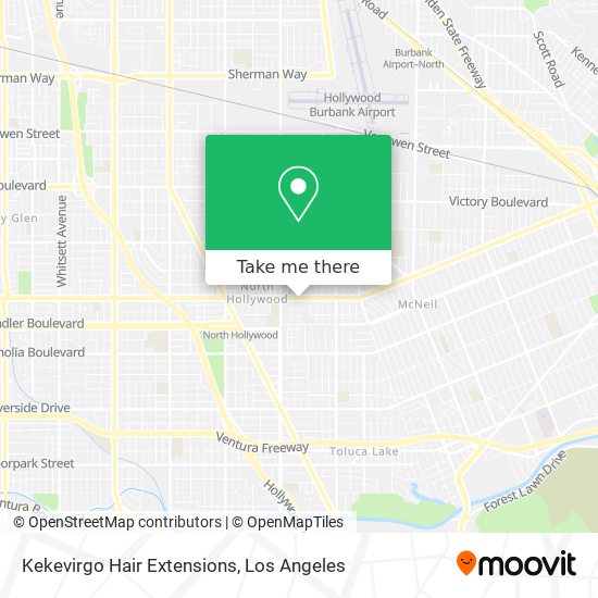 Kekevirgo Hair Extensions map