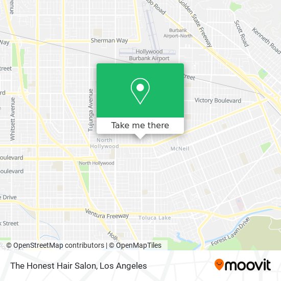 Mapa de The Honest Hair Salon