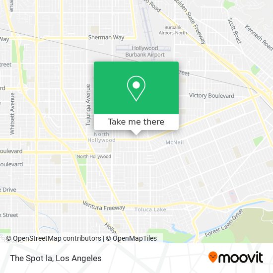 The Spot la map