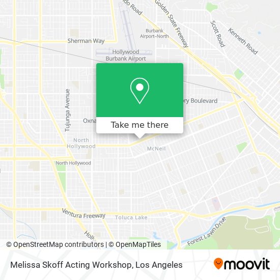 Mapa de Melissa Skoff Acting Workshop