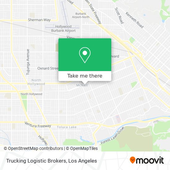 Trucking Logistic Brokers map