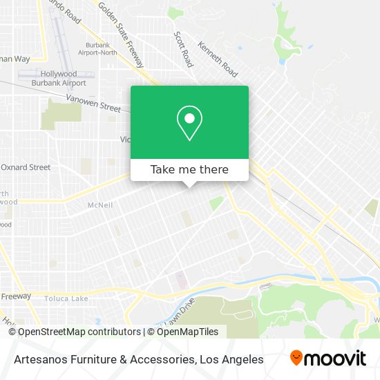 Artesanos Furniture & Accessories map