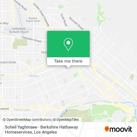 Soheil Yaghmaee - Berkshire Hathaway Homeservices map