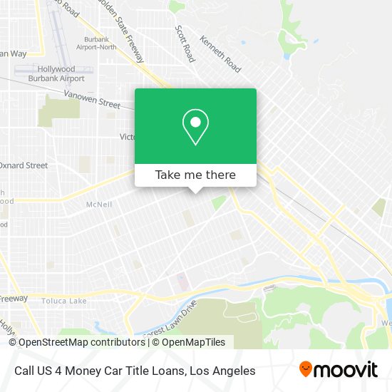 Mapa de Call US 4 Money Car Title Loans