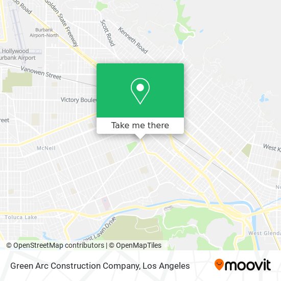 Green Arc Construction Company map