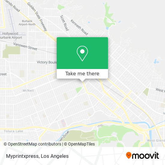 Myprintxpress map