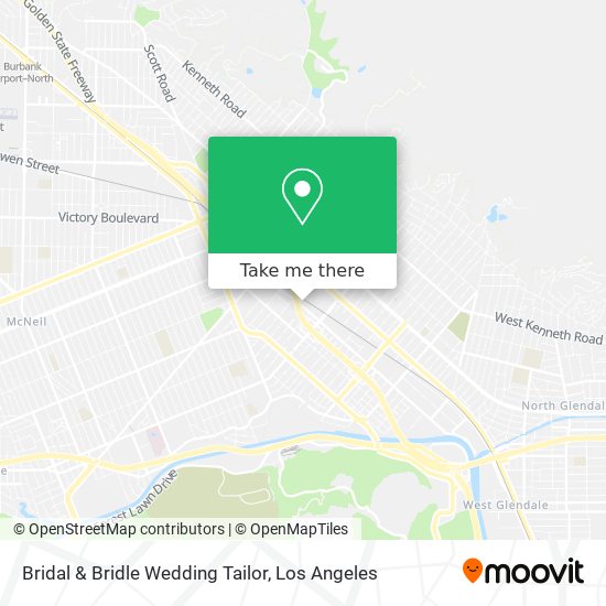 Bridal & Bridle Wedding Tailor map