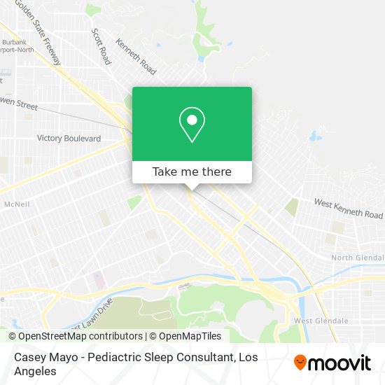 Casey Mayo - Pediactric Sleep Consultant map