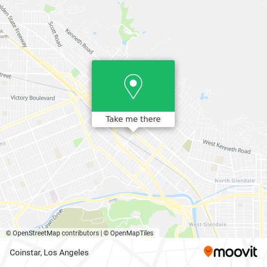 Coinstar map