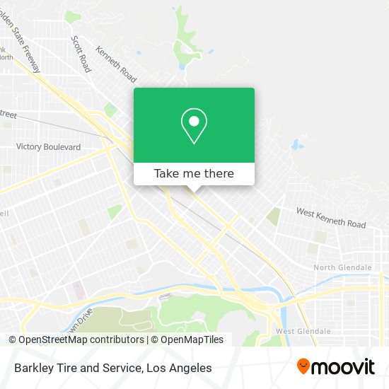 Mapa de Barkley Tire and Service