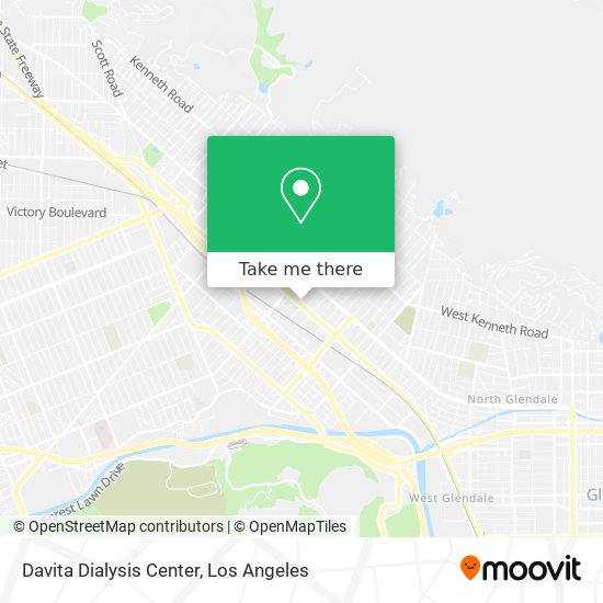 Davita Dialysis Center map