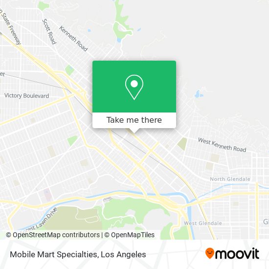 Mobile Mart Specialties map