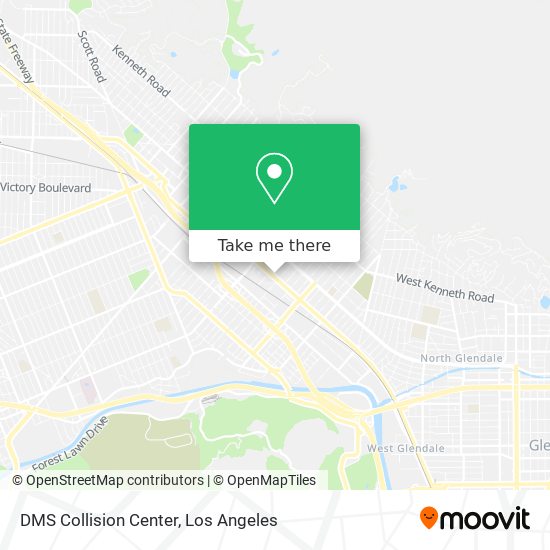 Mapa de DMS Collision Center