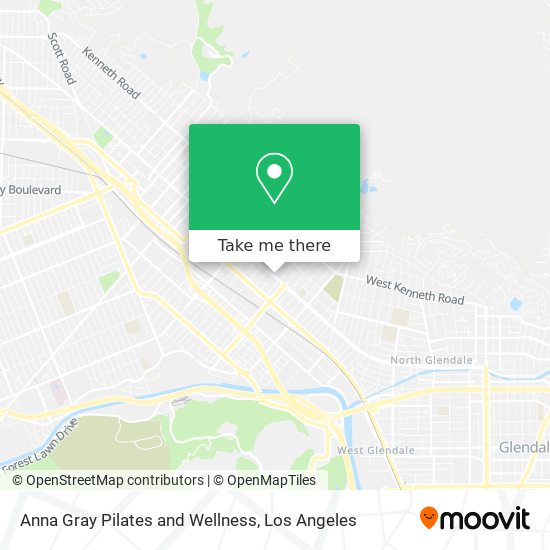 Anna Gray Pilates and Wellness map