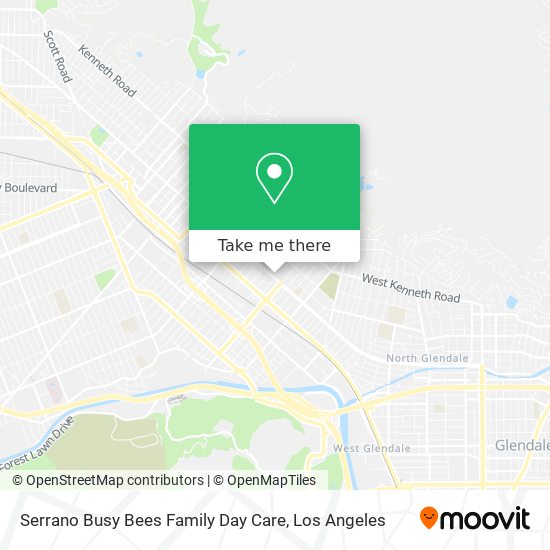 Serrano Busy Bees Family Day Care map