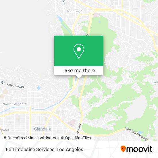 Ed Limousine Services map