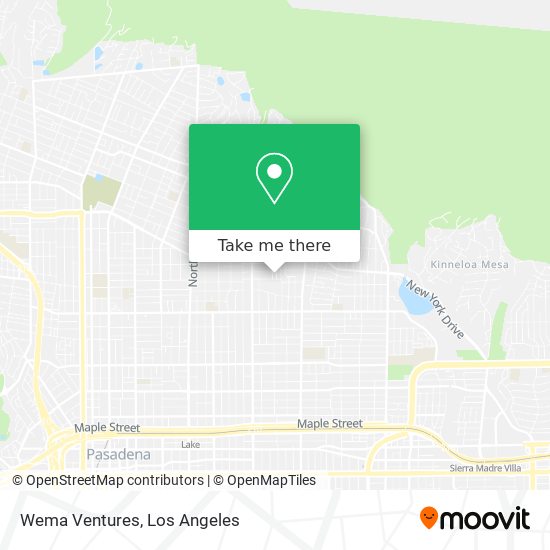 Wema Ventures map