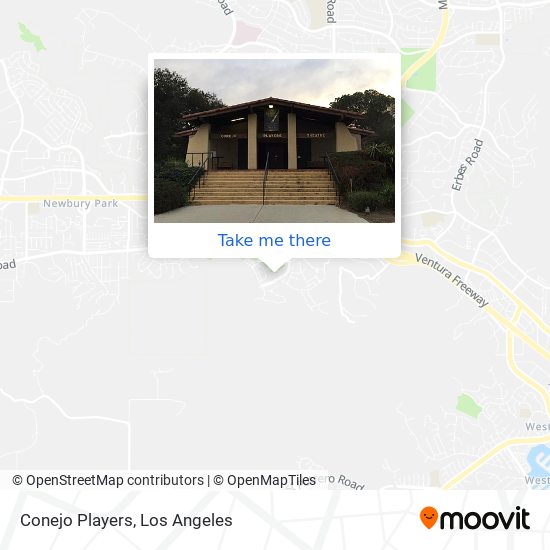 Conejo Players map