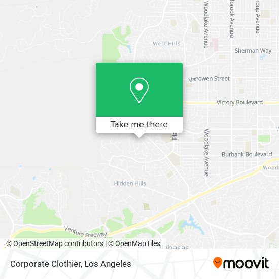 Corporate Clothier map
