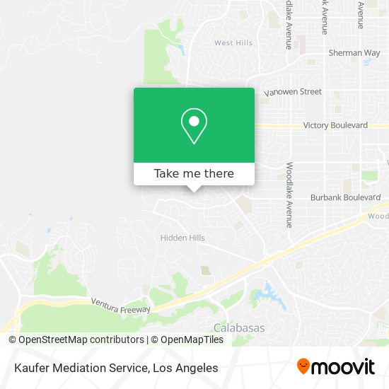 Kaufer Mediation Service map