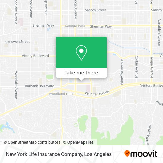 New York Life Insurance Company map