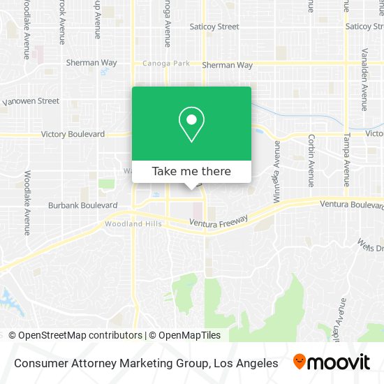 Mapa de Consumer Attorney Marketing Group