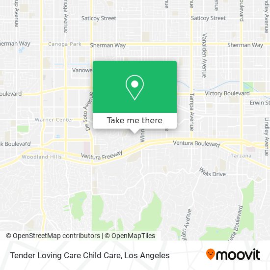Mapa de Tender Loving Care Child Care