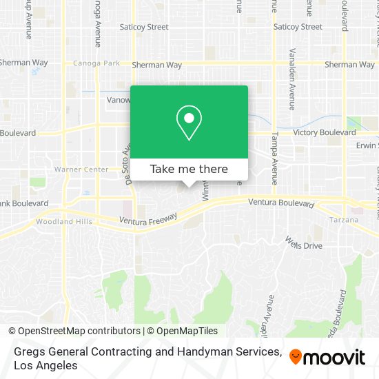 Gregs General Contracting and Handyman Services map