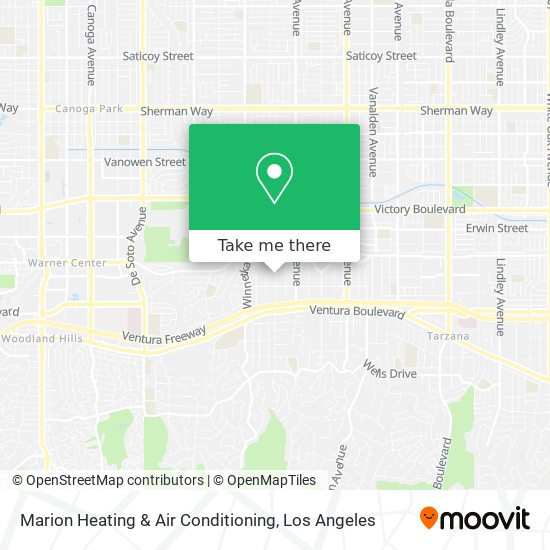 Marion Heating & Air Conditioning map