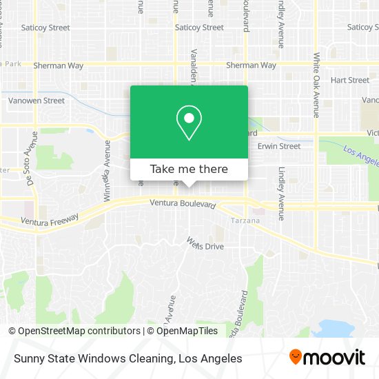 Sunny State Windows Cleaning map