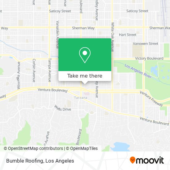 Bumble Roofing map